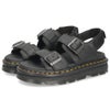 Dr.Martens ドクターマーチン サンダル レディース ZEBZAG ストラップサンダル レザー 黒 ブラック 43398001