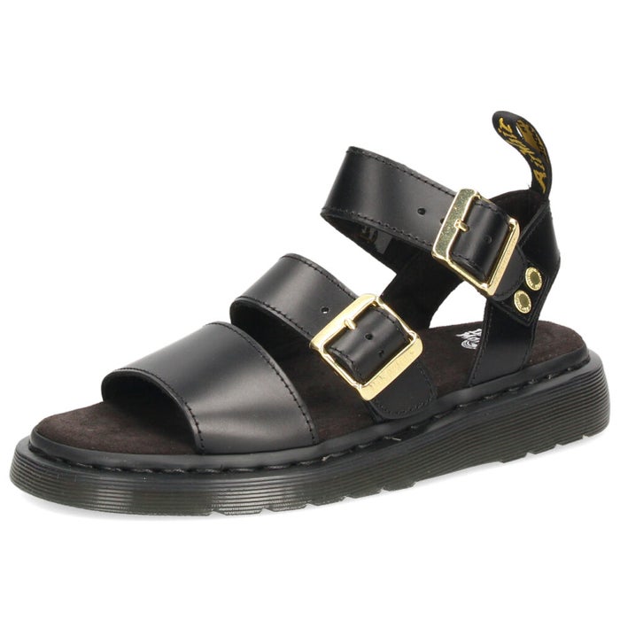 Dr.Martens ドクターマーチン サンダル レディース GRYPHON ストラップサンダル レザー 黒 ブラック 42329001