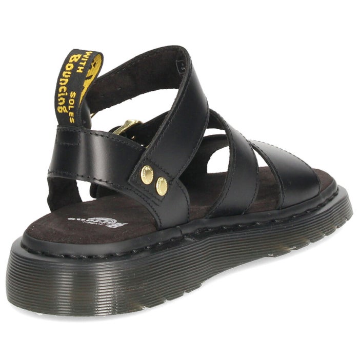Dr.Martens ドクターマーチン サンダル レディース GRYPHON ストラップサンダル レザー 黒 ブラック 42329001