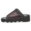 サンダル レディース つっかけ キレイめ 歩きやすい メッシュ バックベルト 2Way かわいい 履きやすい ミュール MUUM WX6142