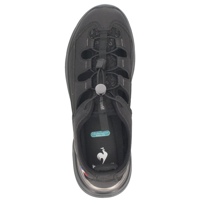 ルコック スポルティフ サンダル レディース 消臭 軽量 ３E 幅広 エレガント le coq sportif LCS ロレーヌ SS 21 ブラック ホワイト