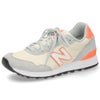 ニューバランス スニーカー レディース 515 new balance W5158CS 靴 メッシュ スエード 通勤 通学 ワイズB グレー オレンジ