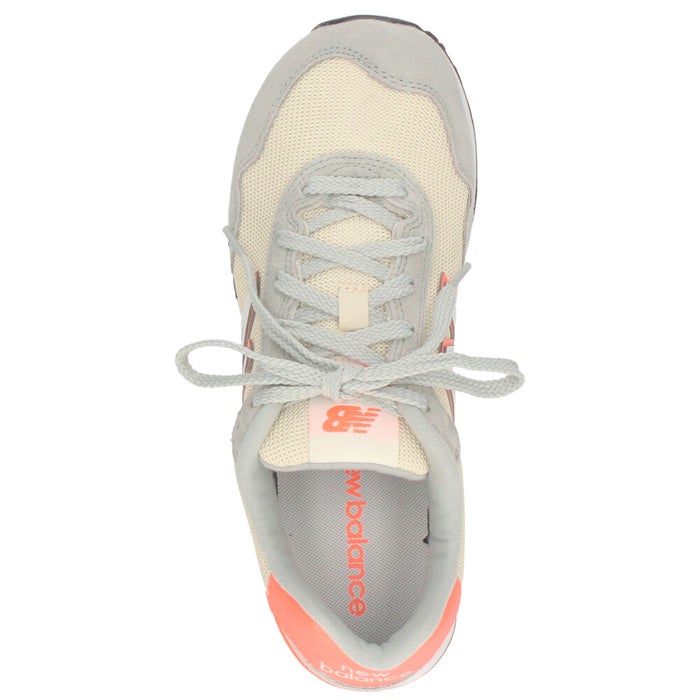 ニューバランス スニーカー レディース 515 new balance W5158CS 靴 メッシュ スエード 通勤 通学 ワイズB グレー オレンジ