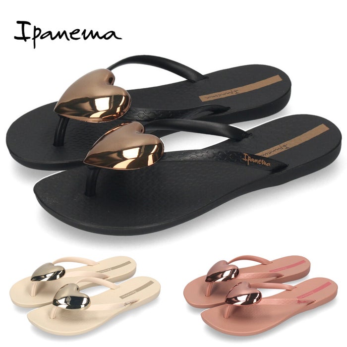 ビーチサンダル レディース Ipanema イパネマ サンダル ハート トングサンダル ぺたんこ 柔らかい 海 プール 夏 MAXI FASHION IV SP83652