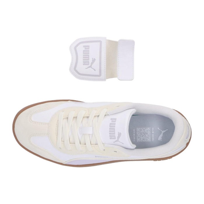 プーマ スニーカー レディース ローカット 白 靴 軽量 クラブ アズーラ LS 通学 シンプル カジュアル PUMA 407405
