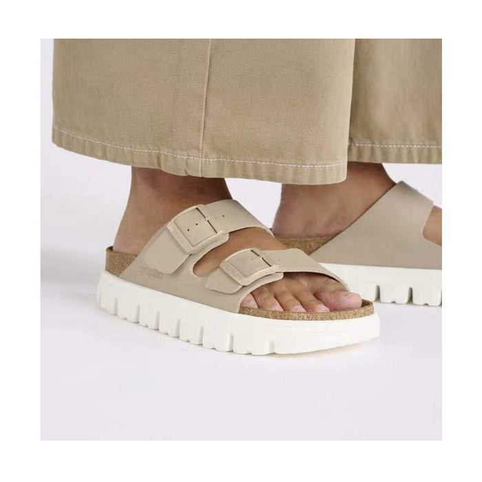 ビルケンシュトック サンダル レディース アリゾナ 厚底 チャンキーソール ナロー幅 定番 BIRKENSTOC ARIZONA CHUNKY 1029094 ベージュ