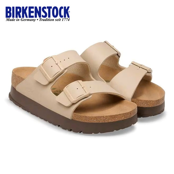 ビルケンシュトック　サンダル レディース アリゾナ PAP 定番 フットベットサンダル ヴィーガン BIRKENSTOC ARIZONA 1031261