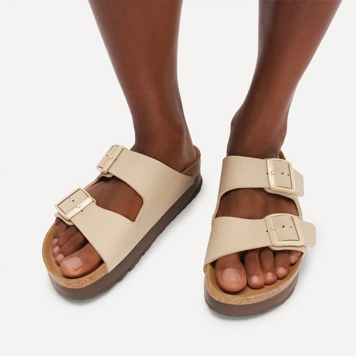ビルケンシュトック　サンダル レディース アリゾナ PAP 定番 フットベットサンダル ヴィーガン BIRKENSTOC ARIZONA 1031261