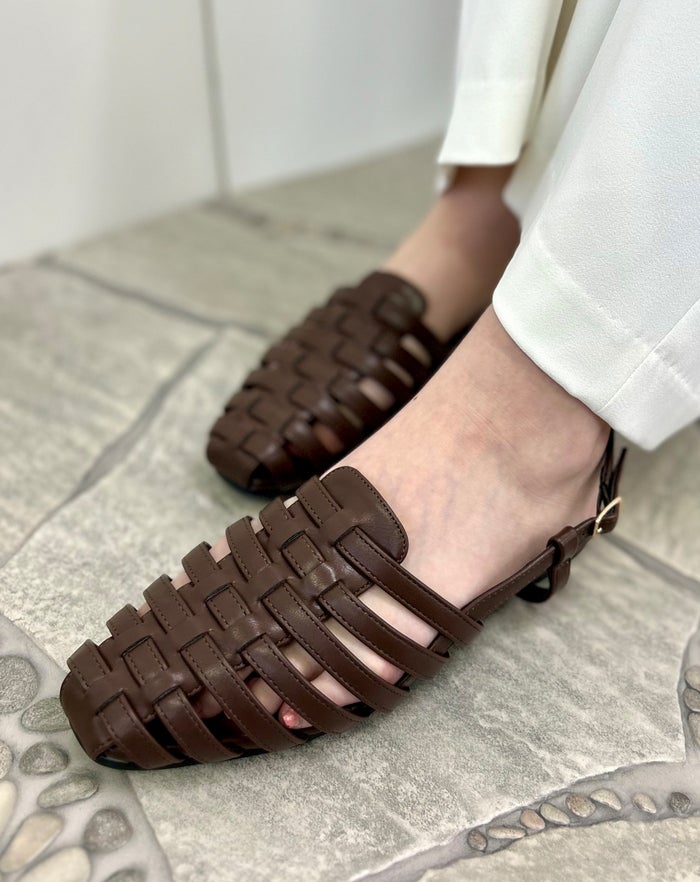 サンダル レディース グルカサンダル ストラップサンダル フラット スクエアトゥ 靴 おしゃれ ぺたんこ 脱ぎ履き楽 Parade 6044 パレード