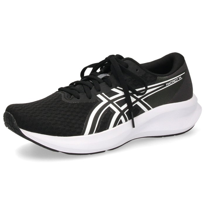 アシックス メンズ スニーカー ランニングシューズ asics PATRIOT 14 1011C050 靴 ブラック ラン ジョギング トレーニング 通勤 通学 普段履き 軽量 通気性