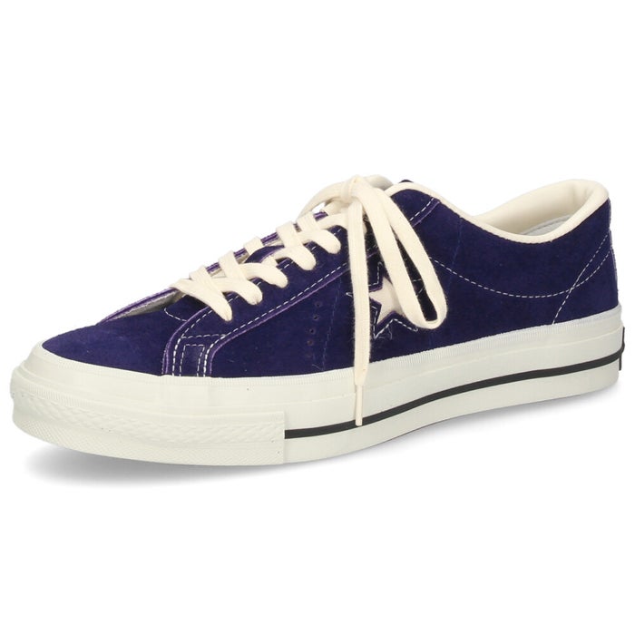 コンバース スニーカー ワンスター ローカット メンズ 紐 定番 日本製 CONVERSE ONESTAR J VTG 33702970 パープル