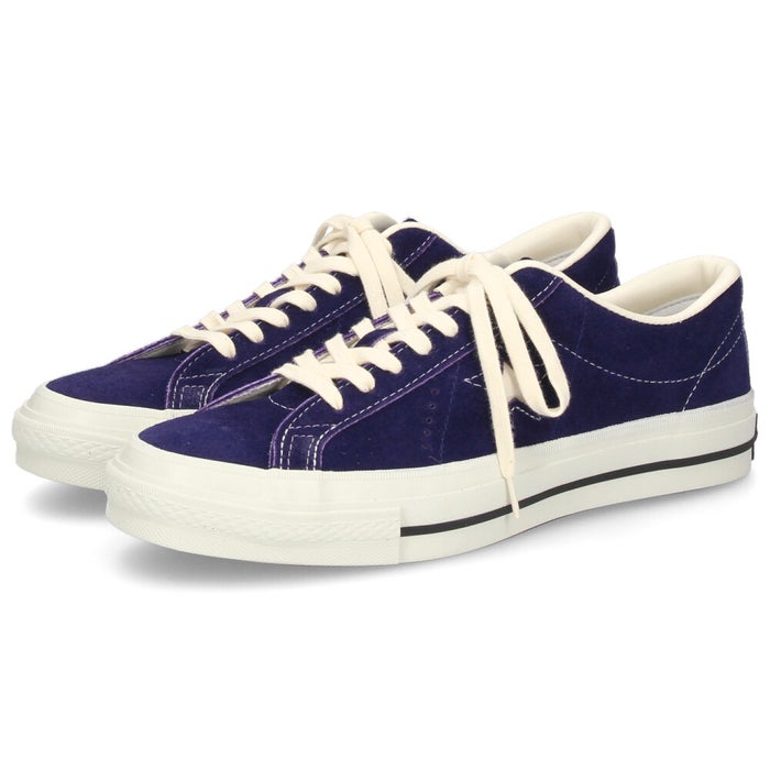 コンバース スニーカー ワンスター ローカット メンズ 紐 定番 日本製 CONVERSE ONESTAR J VTG 33702970 パープル