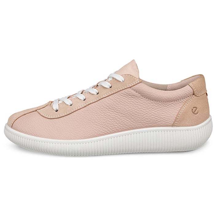ecco エコー 靴 レディース ソフト ゼロ ウィメンズ レザースニーカー Soft Zero 220253 牛革 黒 白 ブラック ホワイト