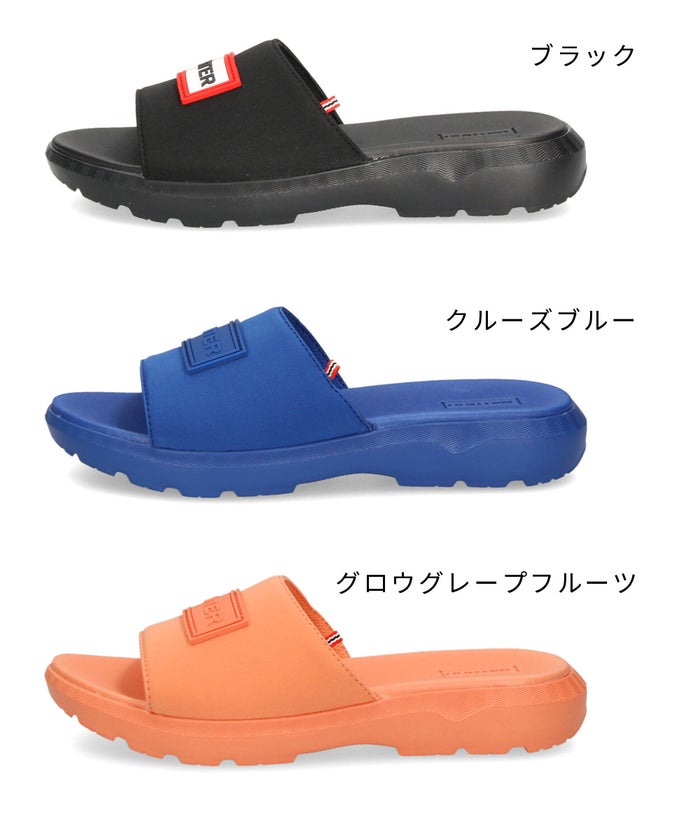 ハンター HUNTER サンダル レディース イージー ネオプレン スライド UFF7137NEO スライドサンダル コンフォートサンダル  軽量 海 レジャー 旅行