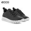 エコー ecco レディース スニーカー レザー 本革 柔らかい Gruuv Flexible Sole W 218203 ブラック 黒