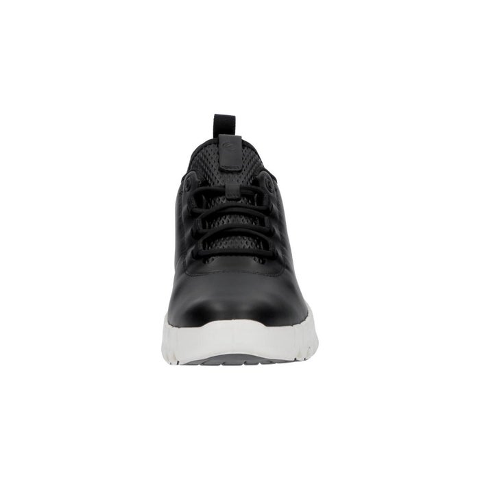 エコー ecco レディース スニーカー レザー 本革 柔らかい Gruuv Flexible Sole W 218203 ブラック 黒