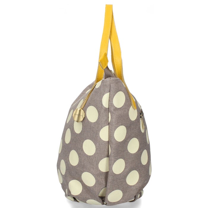 トートバッグ レディース 軽量 ドット柄 水玉 バルーントート ファスナー付き かばん かわいい グリームサプライ gream supply 50918