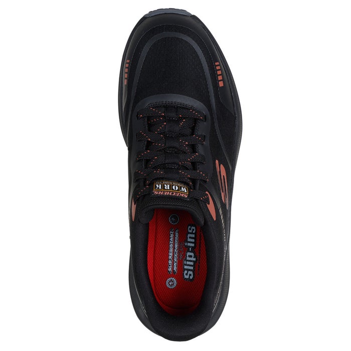 スケッチャーズ スリップインズ メンズ 作業靴 安全靴 ワークシューズ ハンズフリー 先芯 SKECHERS Slip-ins WORK トランスポーター ライト ベン 200262J ノーマル幅