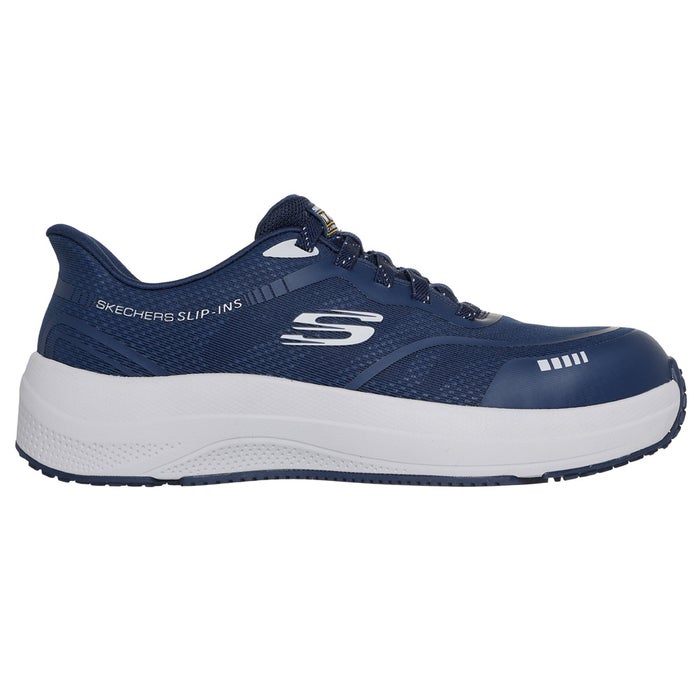 スケッチャーズ スリップインズ メンズ 作業靴 安全靴 ワークシューズ ハンズフリー 先芯 SKECHERS Slip-ins WORK トランスポーター ライト ベン 200262J ノーマル幅