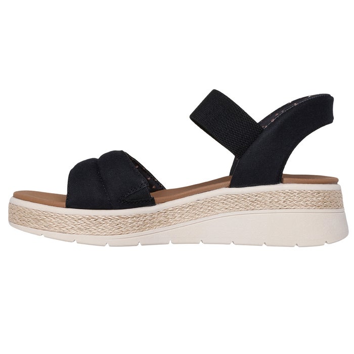 スケッチャーズ スリップインズ レディース サンダル SKECHERS Slip-ins ボブス サン レイ BOBS SUN RAY 114413 ハンズフリー 手を使わずに履ける ノーマル幅 靴 厚底