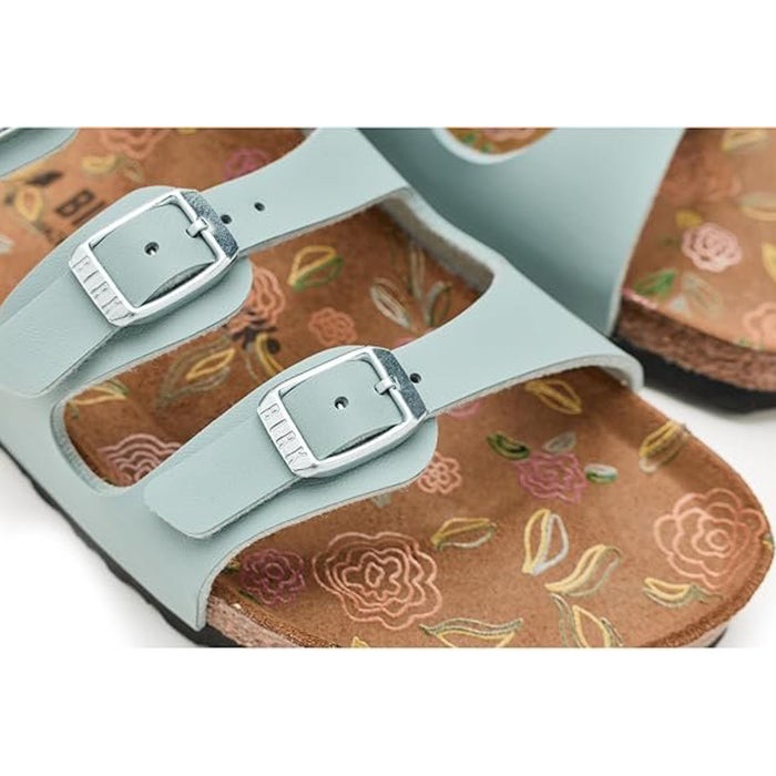 ビルケンシュトック サンダル レディース フロリダ BS フラレギュラー幅ワープリント 花柄 レギュラー幅 BIRKENSTOCK Florida 1031631