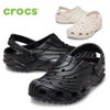 クロックス サンダル メンズ 軽量 通気性 柔軟性 ストラップ クラシック エロージョン クロッグ crocs Classic Erosion Clog 213440 ブラック ホワイト