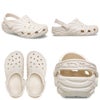 クロックス サンダル メンズ 軽量 通気性 柔軟性 ストラップ クラシック エロージョン クロッグ crocs Classic Erosion Clog 213440 ブラック ホワイト