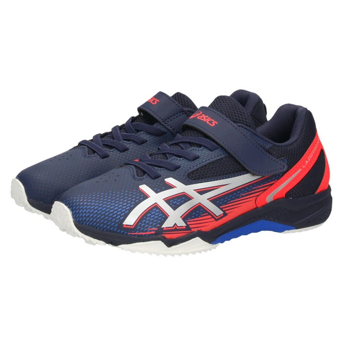 アシックスキッズ  レーザービーム ジュニア 幅広 ワイド スニーカー 運動靴 子供靴 通学 ASICS KIDS LAZERBEAM SL-MG 1154A232