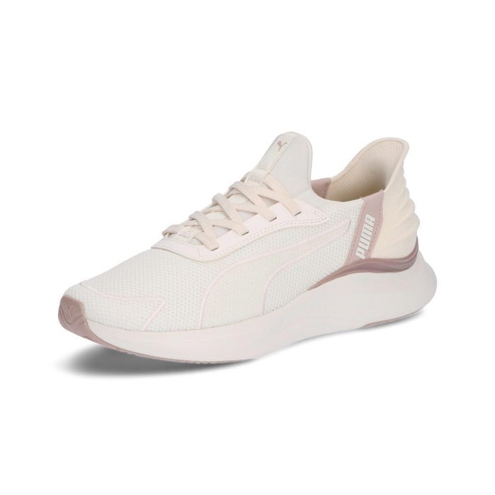 プーマ スニーカー レディース スリッポン ハンズフリー PUMA ソフトライド ハーモニー LCM イーズイン 313768 黒 メッシュ 立ったまま履ける 手を使わずに履ける