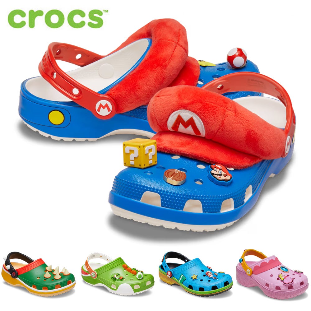 crocs スーパーマリオ クラシック クロッグ ユニセックス