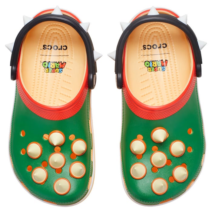 クロックス マリオ コラボ サンダル crocs スーパーマリオ クッパ ヨッシー プリンセス ピーチ メンズ レディース 212134 212135 212136 212137 212138