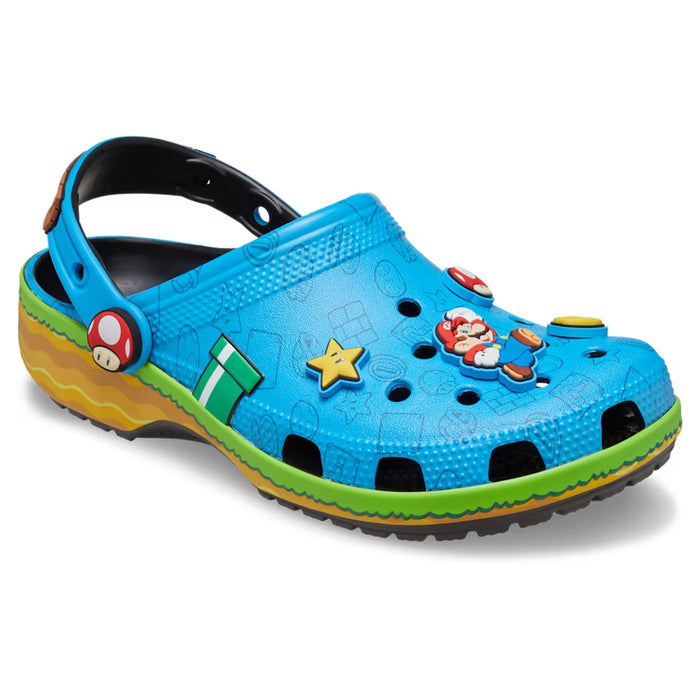 クロックス マリオ コラボ サンダル crocs スーパーマリオ クッパ ヨッシー プリンセス ピーチ メンズ レディース 212134 212135 212136 212137 212138
