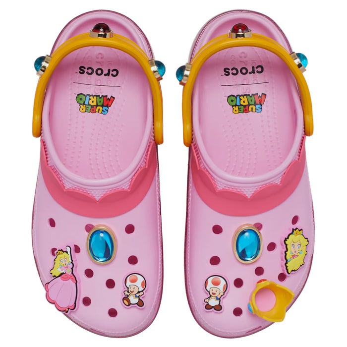 クロックス マリオ コラボ サンダル crocs スーパーマリオ クッパ ヨッシー プリンセス ピーチ メンズ レディース 212134 212135 212136 212137 212138