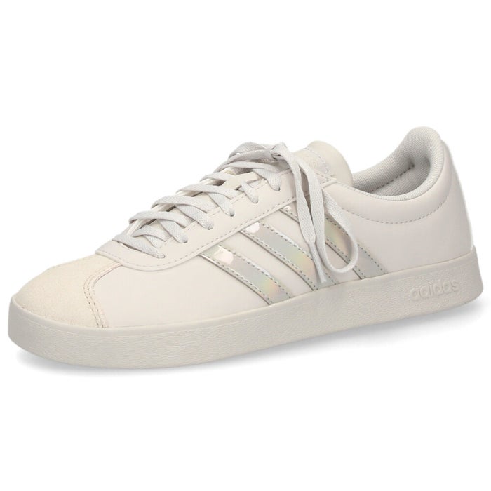アディダス スニーカー レディース VL コートベース W adidas VL COURT BASE W KH9497 白 ローカット 靴 通勤 通学