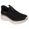スケッチャーズ スリップインズ レディース スリッポン スニーカー 厚底 SKECHERS Slip-ins ファッションフィット 2.0 150381 ハンズフリー 軽量 メッシュ 靴 黒 ノーマル幅