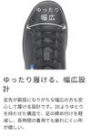 ハンズフリー 靴 立ったまま履ける靴 手を使わず履ける靴 スニーカー レディース スリップ イン シューズ ゆったり 幅広 紐ゴム 結ばない 軽量 黒 ブラック 白 ホワイト 楽すぽっ Parade 61720