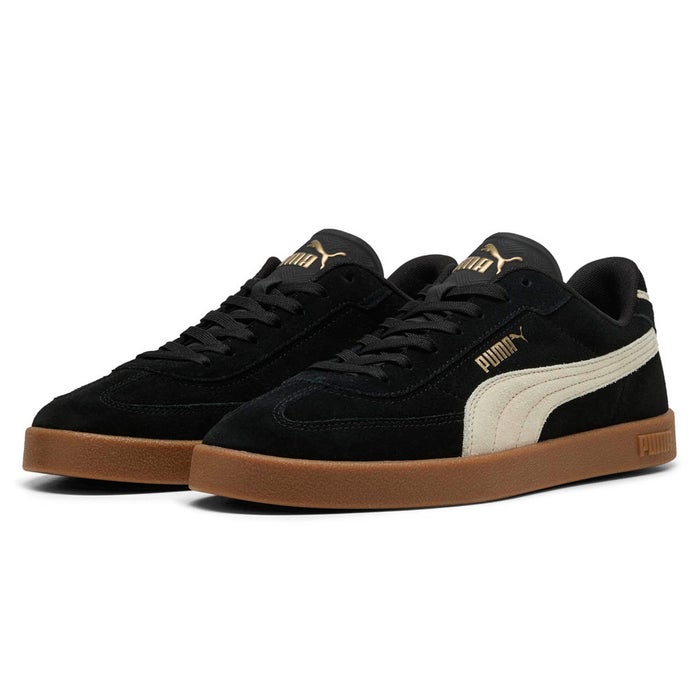 プーマ スニーカー クラブ 2 ERA スウェード レディース メンズ PUMA  ローカット スエード ブラック 黒 グレー PUMA CLUB 2 ERA SUEDE 400717