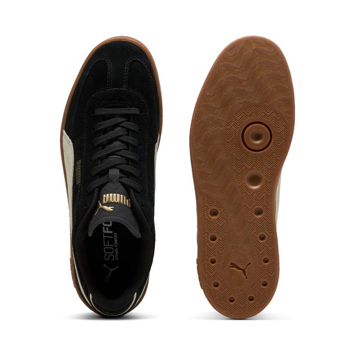 プーマ スニーカー クラブ 2 ERA スウェード レディース メンズ PUMA  ローカット スエード ブラック 黒 グレー PUMA CLUB 2 ERA SUEDE 400717