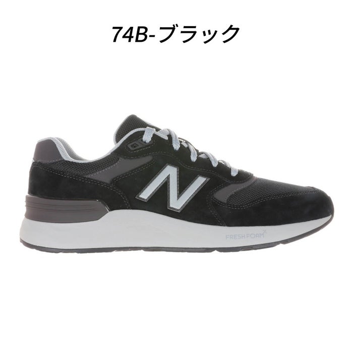＼選べる3カラー／ ニューバランス スニーカー メンズ ウォーキングシューズ フレッシュフォーム NB M880 靴 シューズ 4E スエード 防滑 new balance Walking Fresh Foam X 880 v7