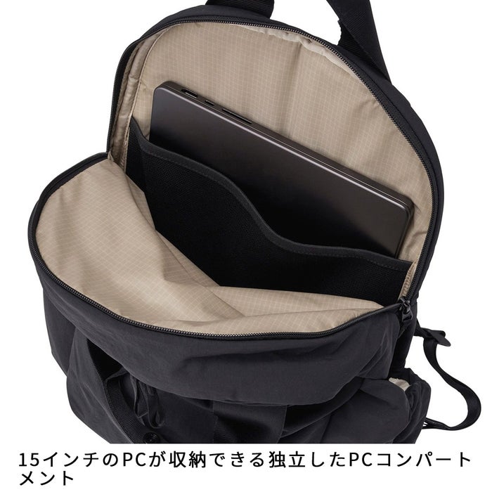 ノースフェイス リュック デイパックレディース 19L PC収納 15インチ 軽量 はっ水  NMW62650 THE NORTH FACE Ficus Pack フィーカスパック 通勤 通学 デイリーユース