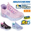 スケッチャーズ 光る靴 女の子 スリップインズ キッズ スニーカー スリッポン SKECHERS Slip-ins インフィニット ハート ライツ スパークル ハート ノーマル幅 303735L