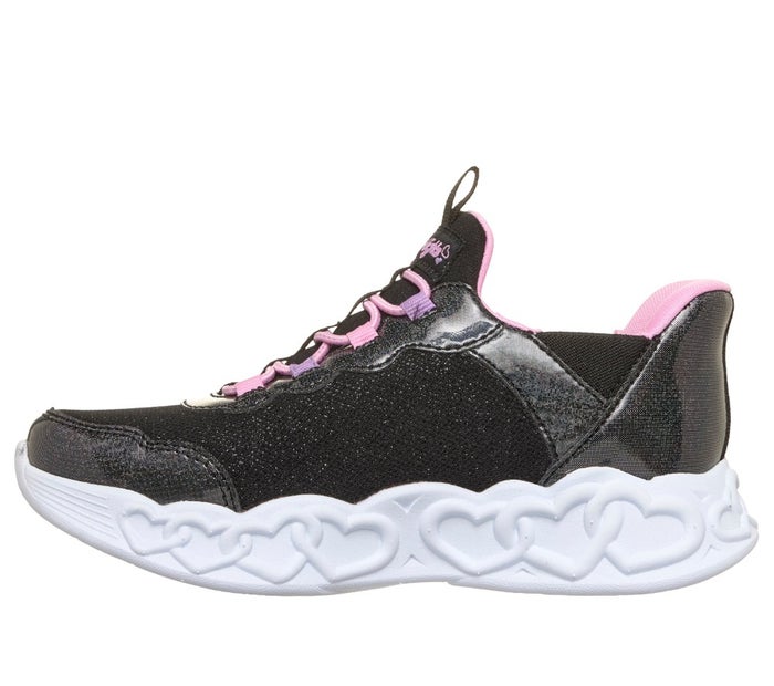 スケッチャーズ 光る靴 女の子 スリップインズ キッズ スニーカー スリッポン SKECHERS Slip-ins インフィニット ハート ライツ スパークル ハート ノーマル幅 303735L