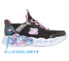 スケッチャーズ 光る靴 女の子 スリップインズ キッズ スニーカー スリッポン SKECHERS Slip-ins インフィニット ハート ライツ スパークル ハート ノーマル幅 303735L