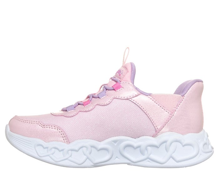 スケッチャーズ 光る靴 女の子 スリップインズ キッズ スニーカー スリッポン SKECHERS Slip-ins インフィニット ハート ライツ スパークル ハート ノーマル幅 303735L