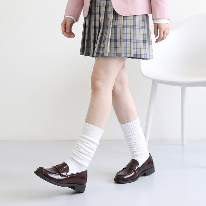 ローファー レディース 防水仕様 3E 軽量 コインローファー 靴 雨の日 通勤 通学 黒 ブラック ワイン 高耐滑 屈曲 クッション Parade PA4242