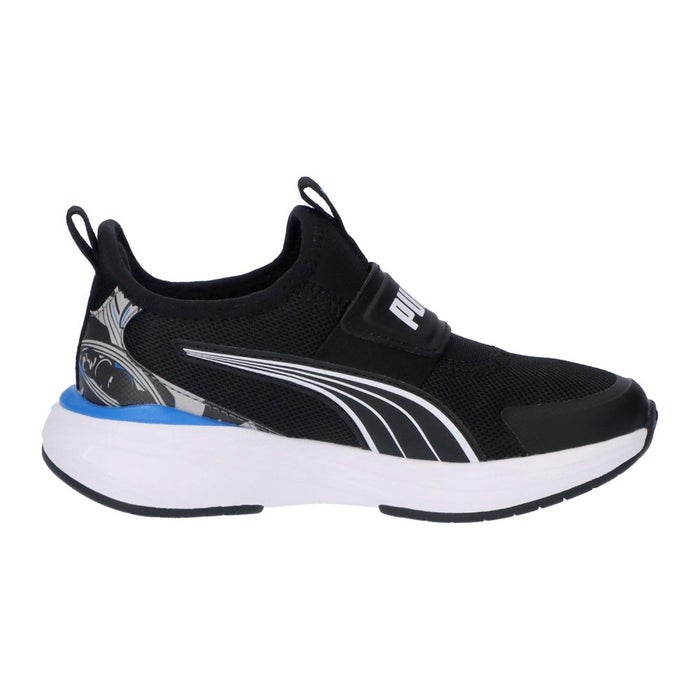プーマ スリッポン スニーカー キッズ 男の子 クルーズ プロフォーム 2 イーズイン ジオ PS PUMA 313842 子供靴 ハンズフリー 立ったまま履ける 履きやすい