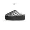スブ プラットフォーム サンダル 厚底 レディース SUBU PLATFORM ドット ブラック シルバー 正規品 冬用サンダル ルームシューズ 外履き 2026 秋冬 スリッポン 履きやすい 痛くない 防寒