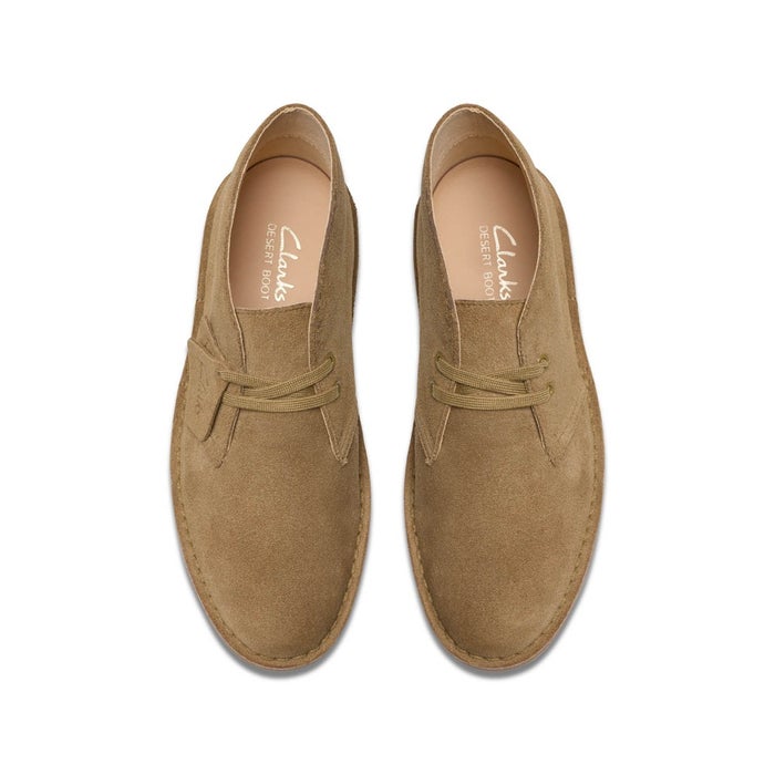 クラークス デザートブーツ エヴォ レディース 靴 ショートブーツ スエード Clarks Desert Bt Evo 26182930 26182928 黒 ブラック ダークサンド