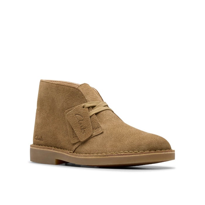 クラークス デザートブーツ エヴォ レディース 靴 ショートブーツ スエード Clarks Desert Bt Evo 26182930 26182928 黒 ブラック ダークサンド