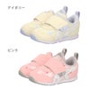 アシックスキッズ スクスク べビー 女の子 スニーカー ファーストシューズ 子供靴 赤ちゃん キッズ アイボリー  ピンク 通園 保育園 靴 ASICS KIDS SUKUSUKU IDAHOBABYKTESG3 1144A443